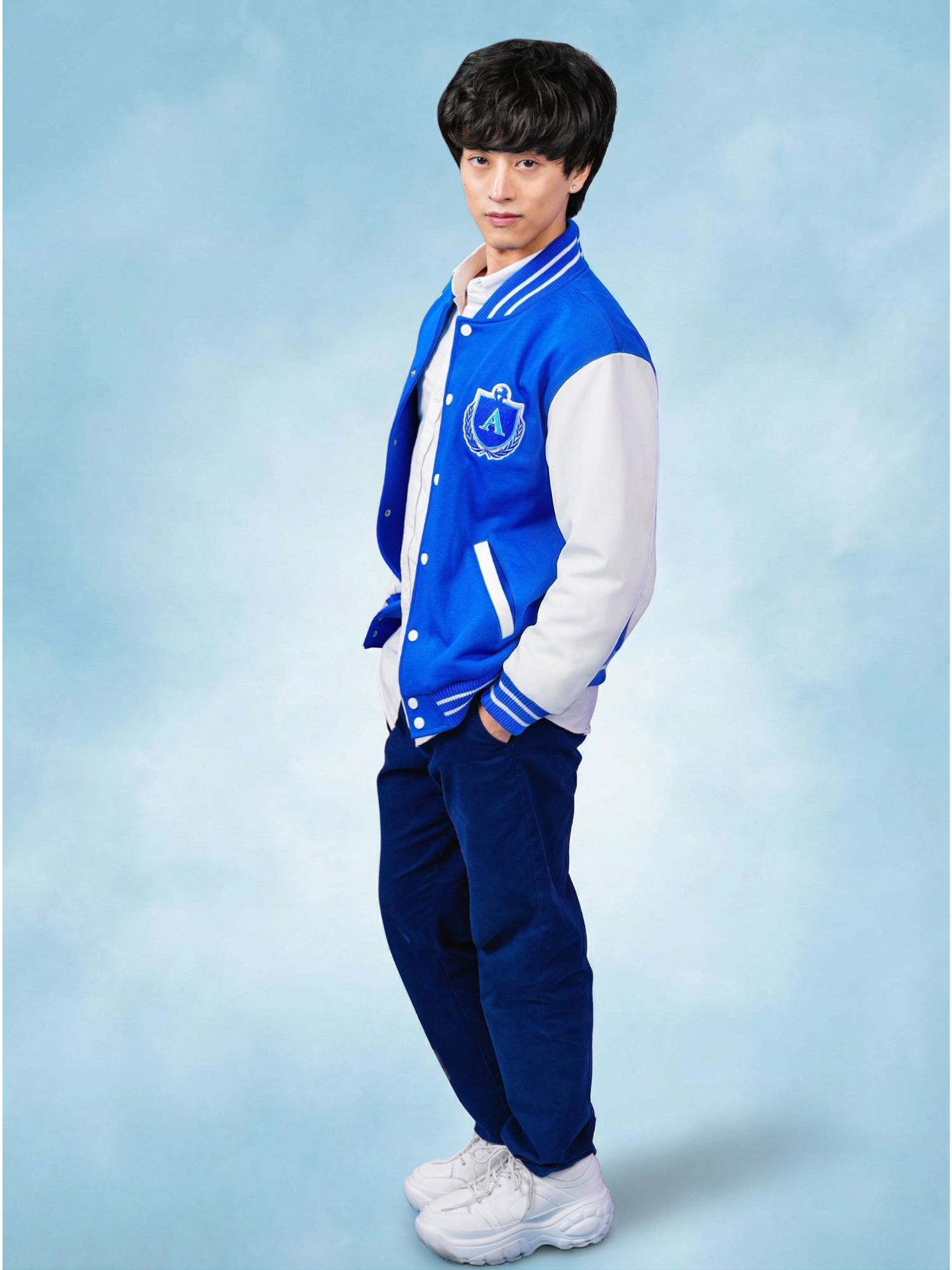School Jacket (Blue)