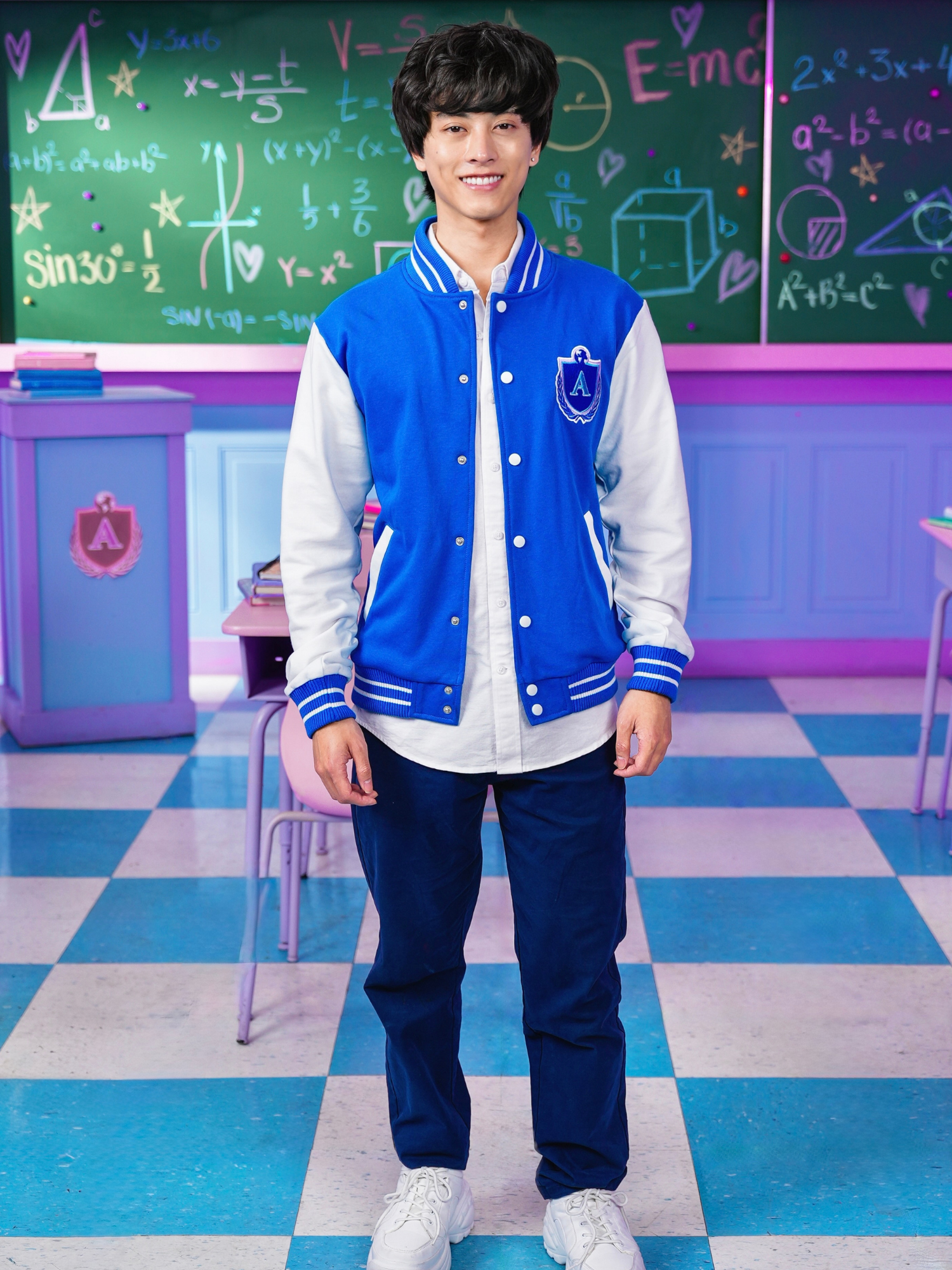 School Jacket (Blue)