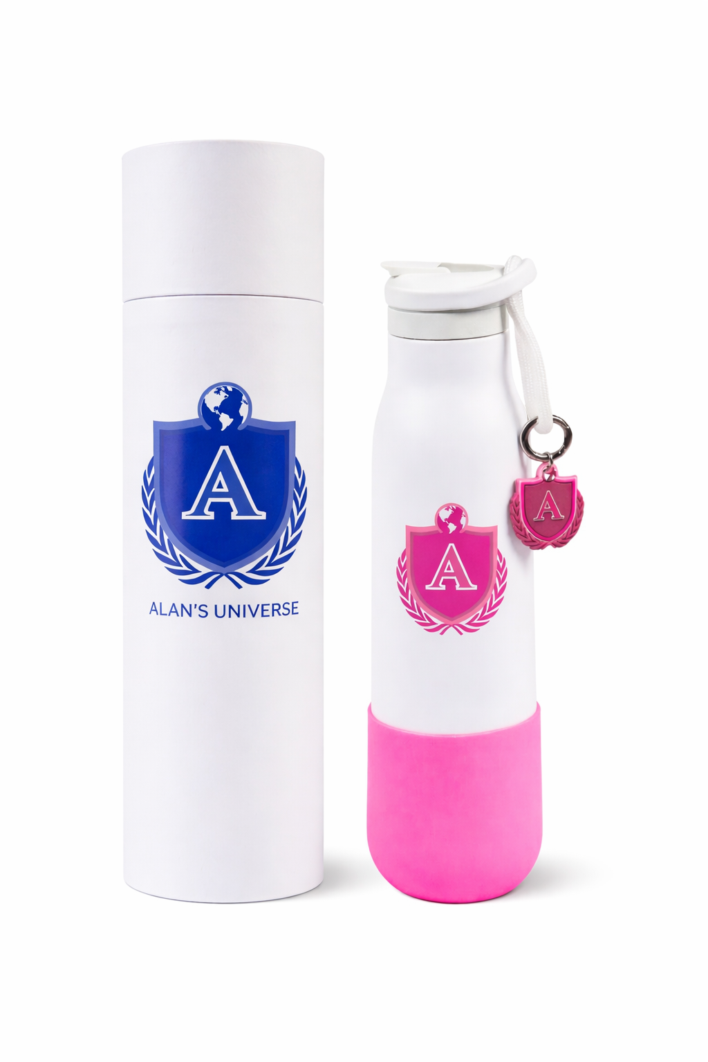 Alan's Universe Drink Bottle (Pink)