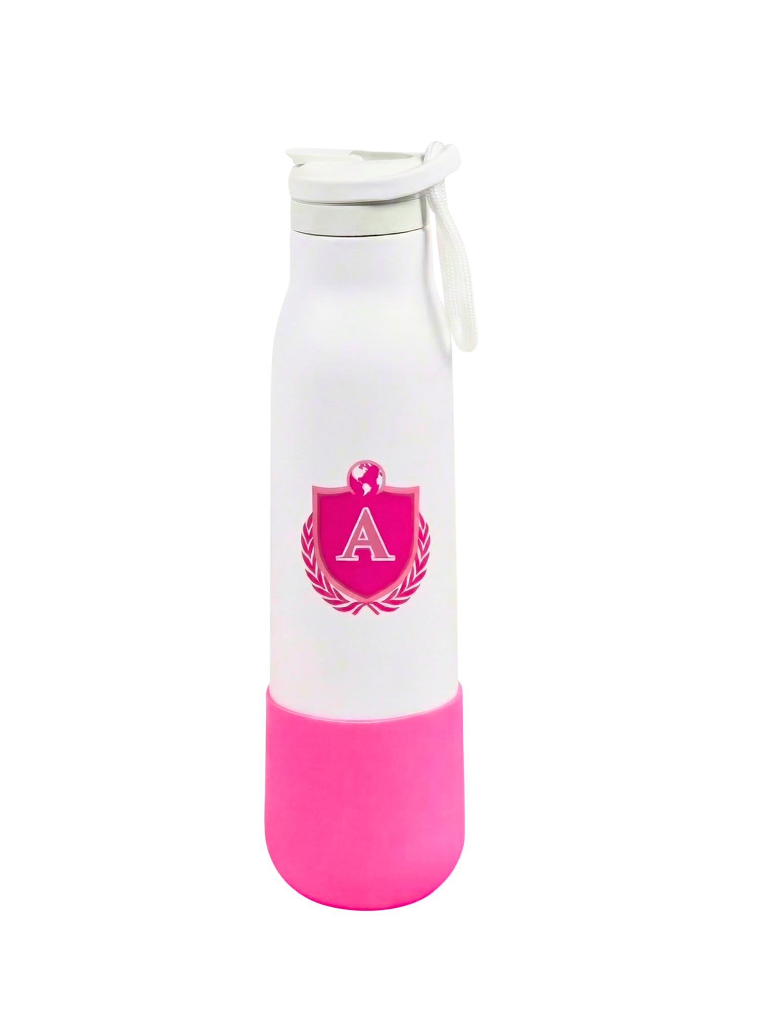 Bottle Charm and Sleeve (Pink)