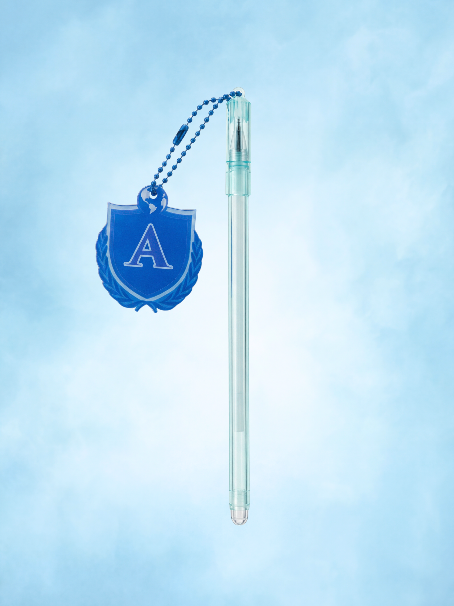 Pen W/ Charm (Blue)
