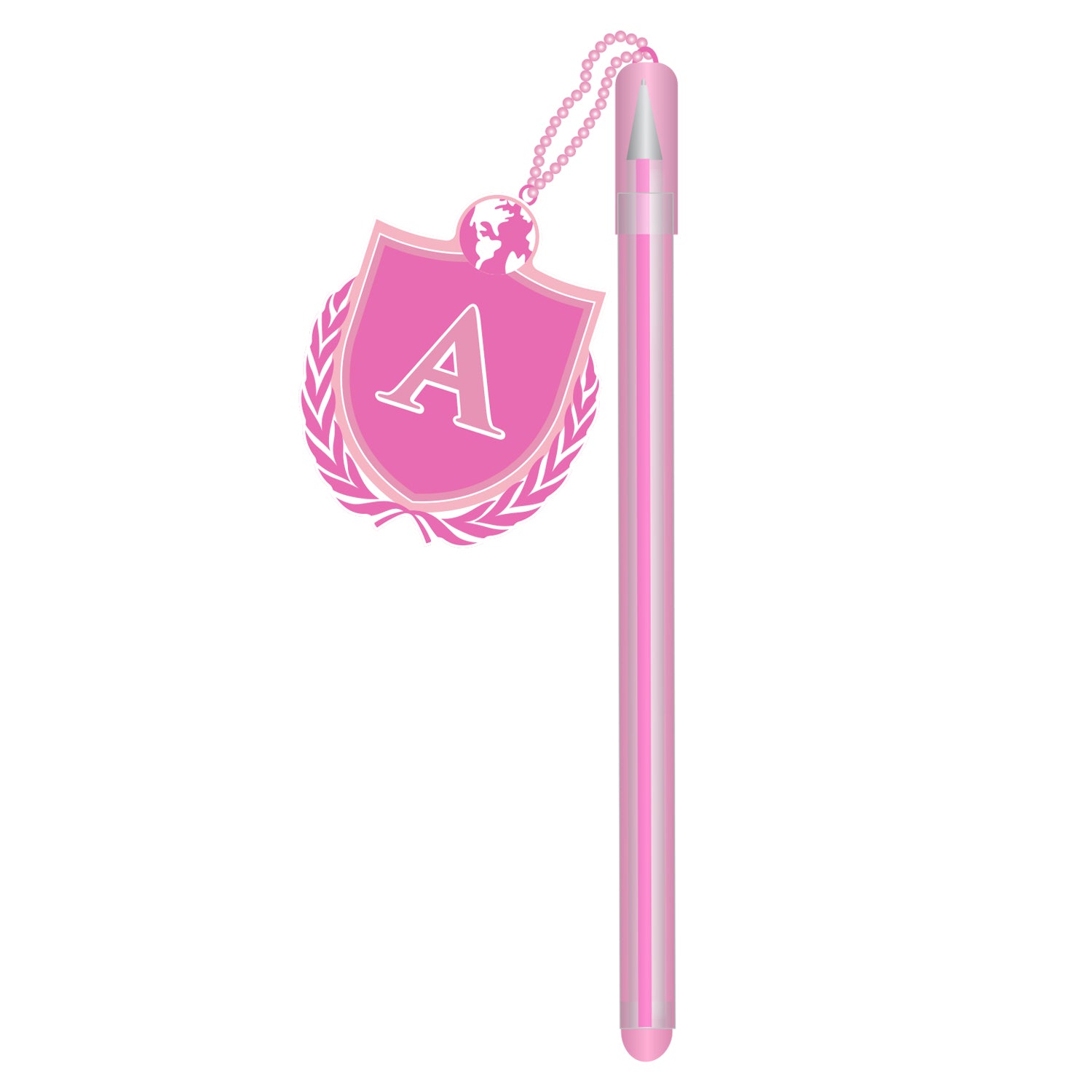 Pen W/ Charm (Pink)